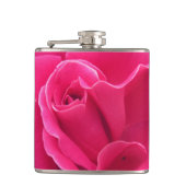 Rosenblätter Flachmann (Vorderseite)