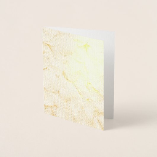 Rosenblätter Folienkarte (Vorderseite)