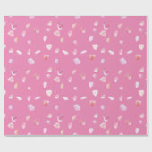 Rosenblätter Geschenkpapier (Flach)