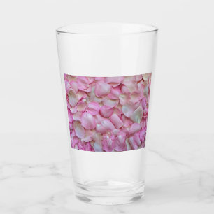 Rosenblätter Glas