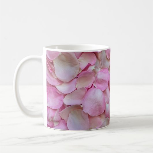 Rosenblätter Kaffeetasse (Links)
