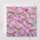 Rosenblätter Karte (Vorderseite)