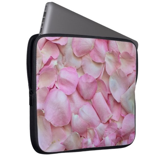 Rosenblätter Laptopschutzhülle (Vorne Rechts)