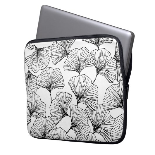 Rosenblätter Laptopschutzhülle (Vorderseite Links)