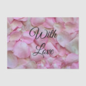 Rosenblättrige Rosenblätter Seidenpapier (Vorderseite)