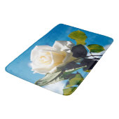 Rosenblümchen Badematte (Schrägansicht)