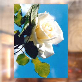 Rosenblümchen Fensteraufkleber