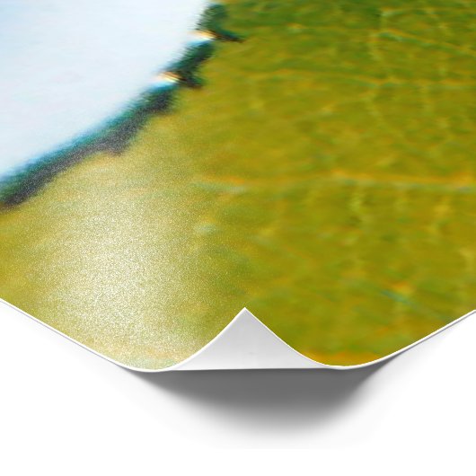 Rosenblümchen Fotodruck (Ecke)