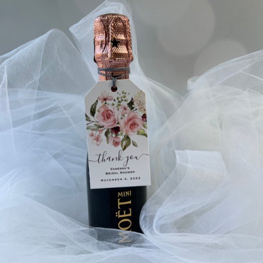 Rosenblume Brautparty Geschenkanhänger