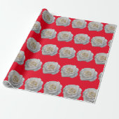 Rosenblume Geschenkpapier (Ungerollt)
