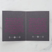 Rosenblume - Romantische Valentinerkarte Dankeskarte (Innenseite)