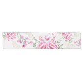 Rosenblumen modernes Design Kurzer Tischläufer (Horizontal)