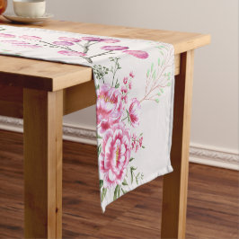 Rosenblumen modernes Design Kurzer Tischläufer