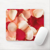 Rosenblumenblätter Rosa und Rot Mousepad (Mit Mouse)