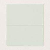 Rosenblüte, Hydrangea-Platzkarte Visitenkarten (Innenseite Aufgefaltet)