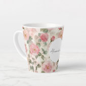 Rosenblüte Rosen Milchtasse (Linke Ecke)