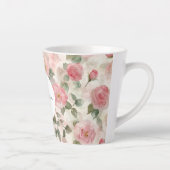 Rosenblüte Rosen Milchtasse (Rechts)