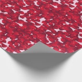Rosenblüten  geschenkpapier (Ecke)