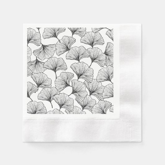 Rosenblüten Serviette (Vorderseite)
