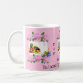 Rosenblütenfrucht Tea Lover Tasse (Links)