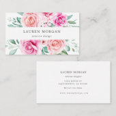 Rosenblütengarten Visitenkarte (Vorne/Hinten)