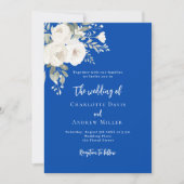 Rosenblütenhochzeit Einladung (Vorderseite)