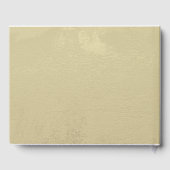 Rosenblütenhochzeit und Goldhochzeit Gästebuch (Rückseite)