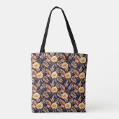 Rosenblütenrosen Vintag Tasche (Rückseite)