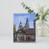 Rosenborg Castle in Kopenhagen, Dänemark Postkarte (Stehend Vorderseite)