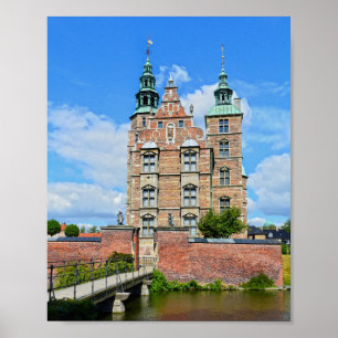 Rosenborg Castle, Kopenhagen, Dänemark Poster