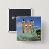 Rosenborg Palace, Kopenhagen, Dänemark Button (Vorne & Hinten)