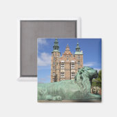 Rosenborg Palace, Kopenhagen, Dänemark Magnet (Vorderseite/Rückseite)