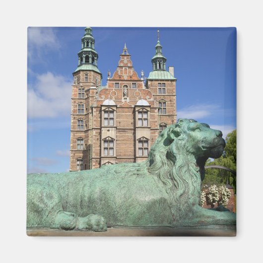 Rosenborg Palace, Kopenhagen, Dänemark Magnet (Vorne)