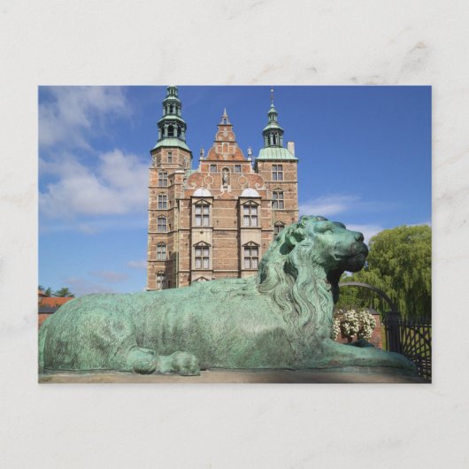 Rosenborg Palace, Kopenhagen, Dänemark Postkarte (Vorderseite)