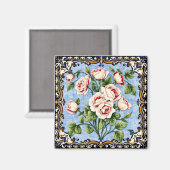 Rosenbouquet-Magnet Magnet (Vorderseite/Rückseite)