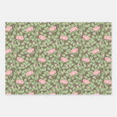 Rosenbraun Geschenkpapier Set (Vorderseite 3)