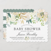 Rosenbraut| Babydusche Einladung (Vorne/Hinten)