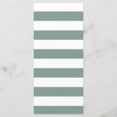 Rosenbraut| Blumenmenü Menükarte (Rückseite)