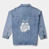 Rosenbraut Jeansjacke (Rückseite)