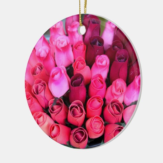 Rosenbraut Keramik Ornament (Links)