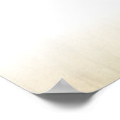 Rosenbügel für Hochzeitssitzplatine Poster (Ecke)