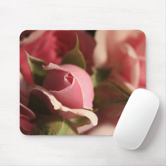 Rosenbügel Mousepad (Mit Mouse)