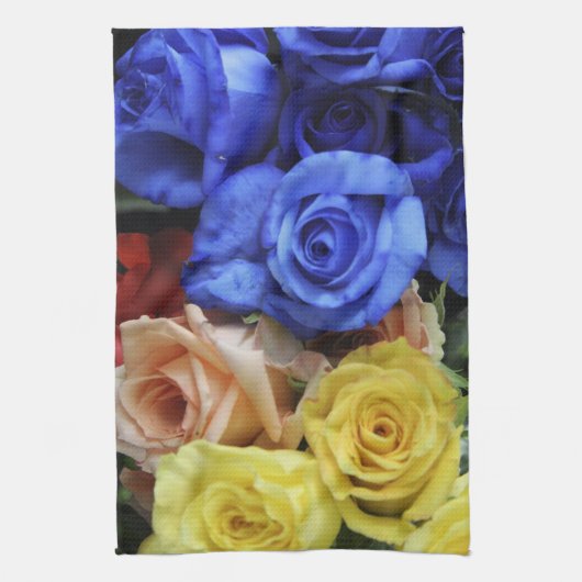 Rosenbuquette Küchentuch (Vertikal)