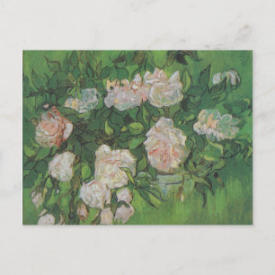 Rosenbusch von Vincent Van Gogh  Postkarte