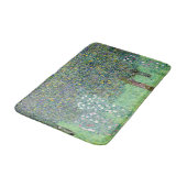 Rosenbüsche unter den Bäumen, Gustav Klimt Badematte (Schrägansicht)