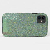 Rosenbüsche unter den Bäumen - Gustav Klimt Case-Mate iPhone Hülle (Rückseite (Horizontal))