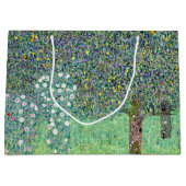 Rosenbüsche unter den Bäumen, Gustav Klimt Große Geschenktüte (Vorderseite)