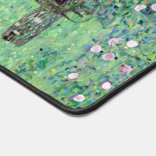 Rosenbüsche unter den Bäumen, Gustav Klimt Schreibtischunterlage (Ecke)