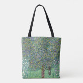 Rosenbüsche unter den Bäumen, Gustav Klimt Tasche (Rückseite)