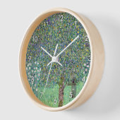 Rosenbüsche unter den Bäumen, Gustav Klimt Uhr (Winkel)